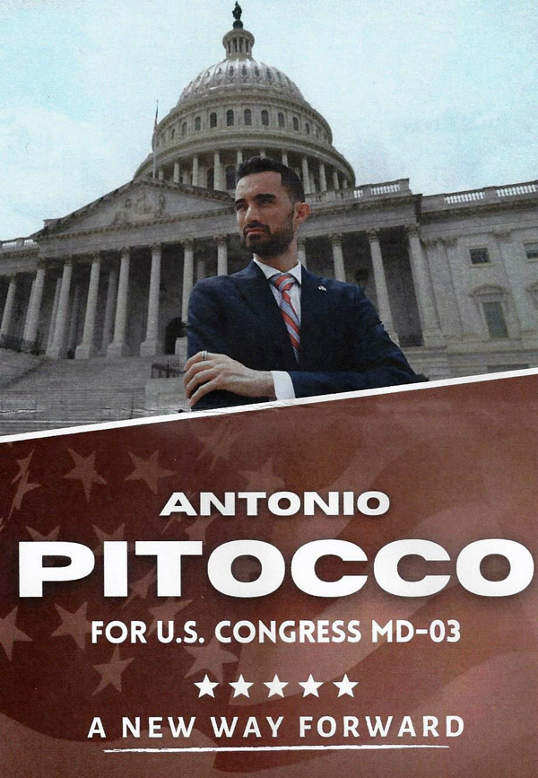 Antonio Pitocco for Congress MD-03