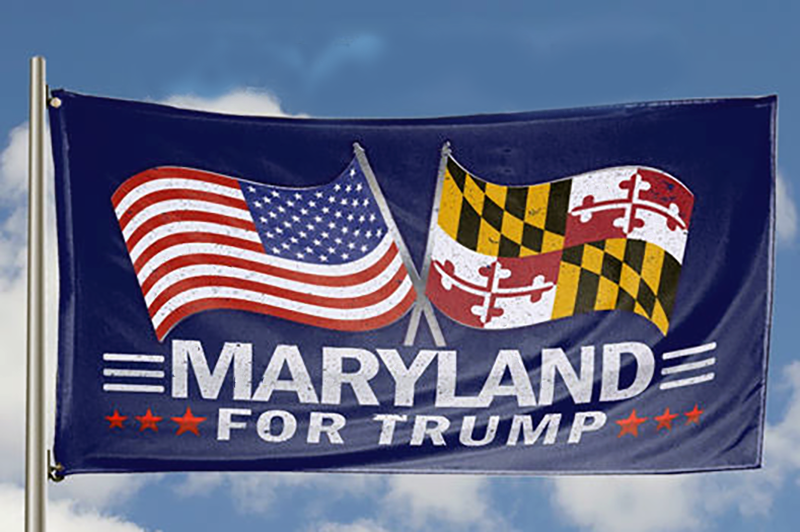 Maryland for Trump Flag