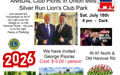 You’re INVITED: TDRC’s ANNUAL CLUB PICNIC—Saturday, July 18th!