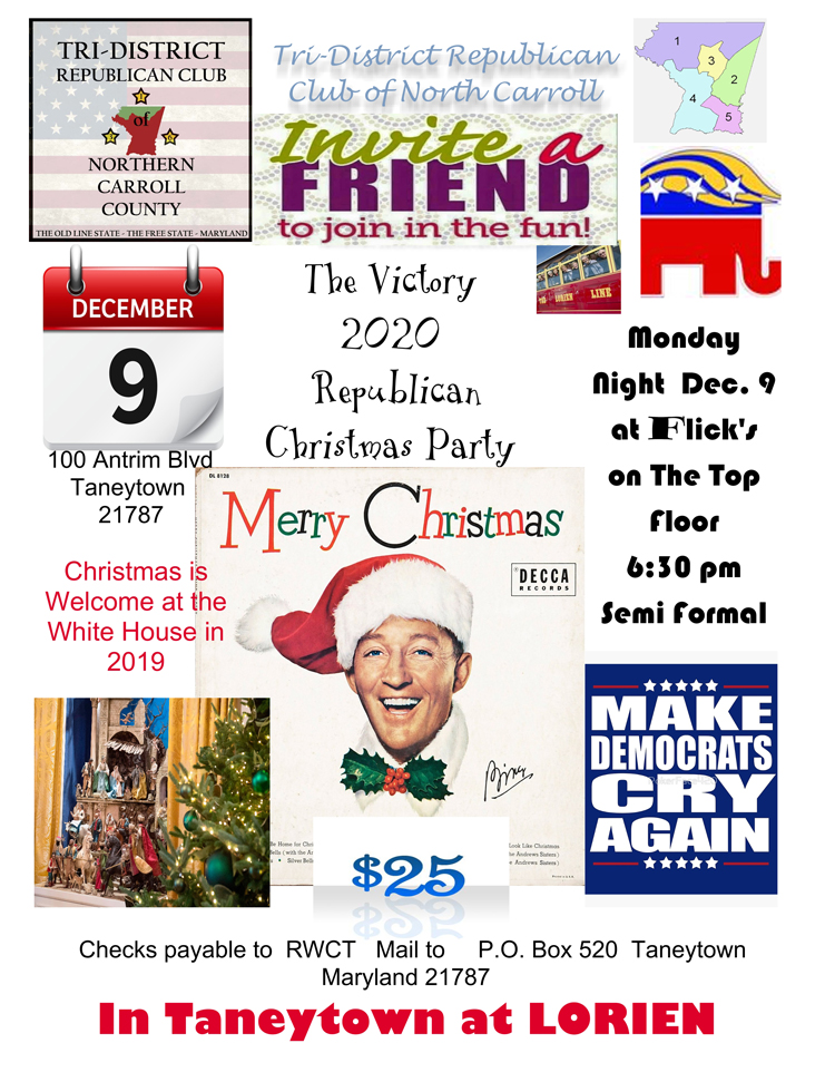 The Christmas Party, Tri-District Republican Club of MD