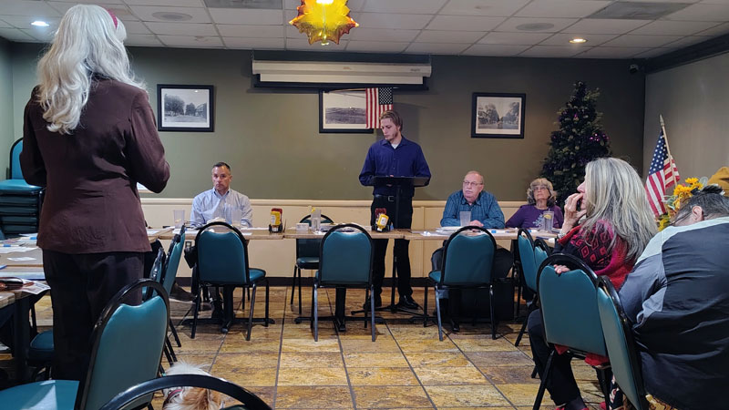 TDRC’S OCT. MEETING WELCOMED CARROLL CO. SHERIFF’S CANDIDATE, JAY LANDSMAN, JR.