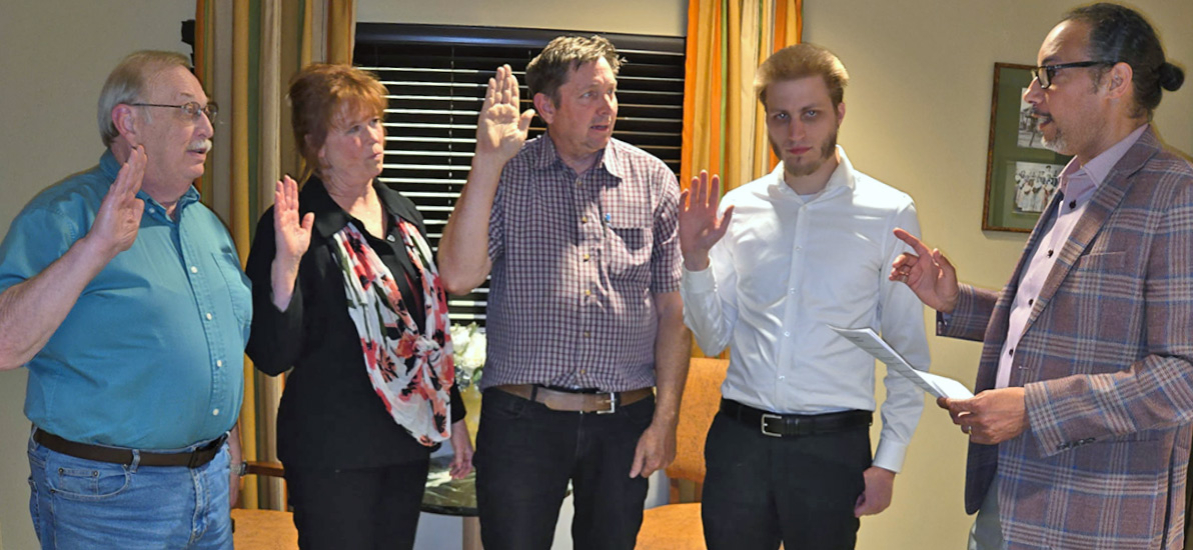 Swearing in of Club Officers